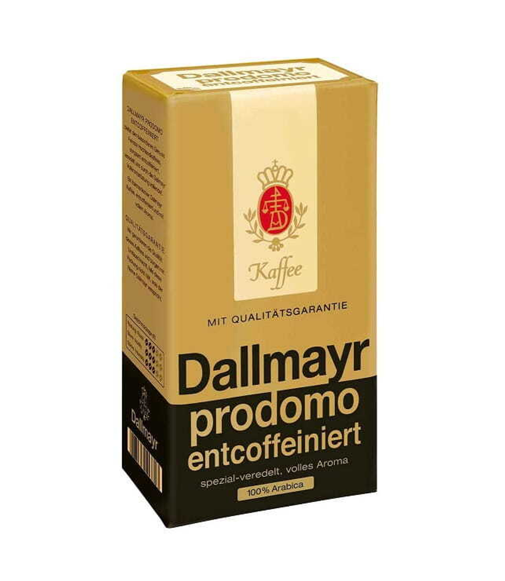 Кофе молотый Dallmayr Prodomo Entcoffeiniert (500гр)