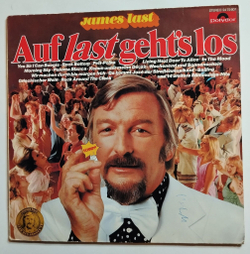 Винтажная виниловая пластинка LP James Last Auf Last Gehts Los (Germany 1977) (EX)