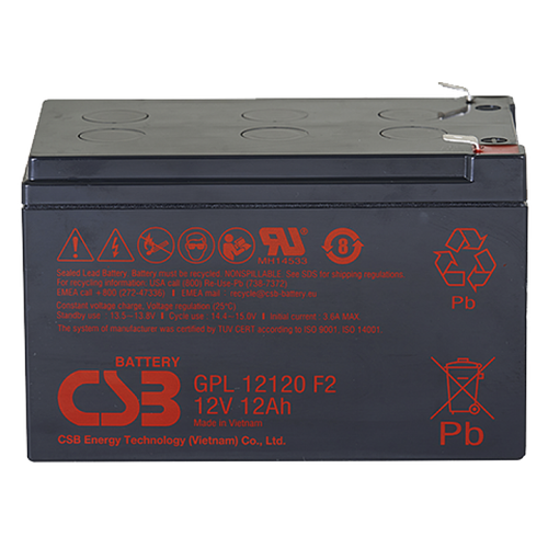 Аккумулятор CSB GPL12120 F2
