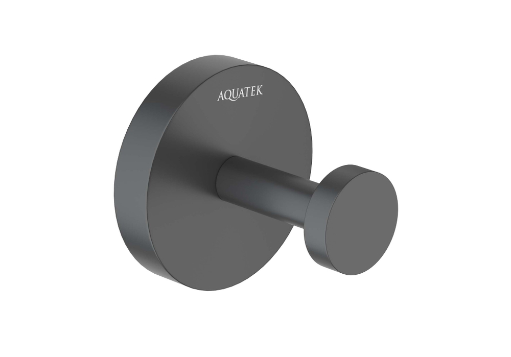 Крючок AQUATEK, матовый черный AQ4601MB БЕТТА