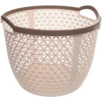 Корзина для хранения с ручками «ФЛОДАРЛИНГ», цвет слоновая кость, 30*30*25см