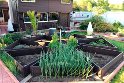 Доска грядочная Holzhof 225*30*2950мм, тиснение 3D