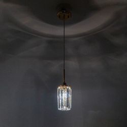 Citilux Синди CL330112 Подвесной хрустальный светильник Золото