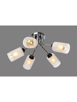 Люстра потолочная MEKKA E27*3*60W хром, белый