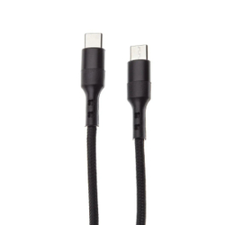 Кабель ROSCO Type-C to Type-C 2 метра оптом (арт. CABLE-2xTYPE-C-2M-BLACK)