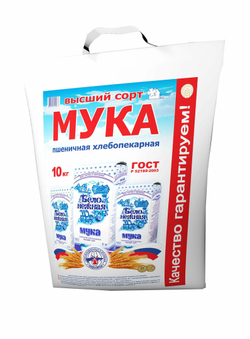 Мука пшеничная «Старый Оскол» ГОСТ в/с ~ 10 кг