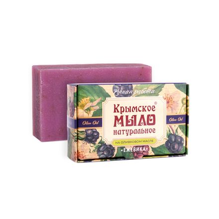 Крымское мыло натуральное "Ежевика"