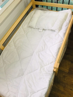 Набор "Мамино счастье" микрофибра (одеяло степ файбер 105х140+подушка леб пух 40х60)