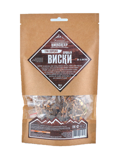 Пряный виски 3 в 1 Алтайский винокур