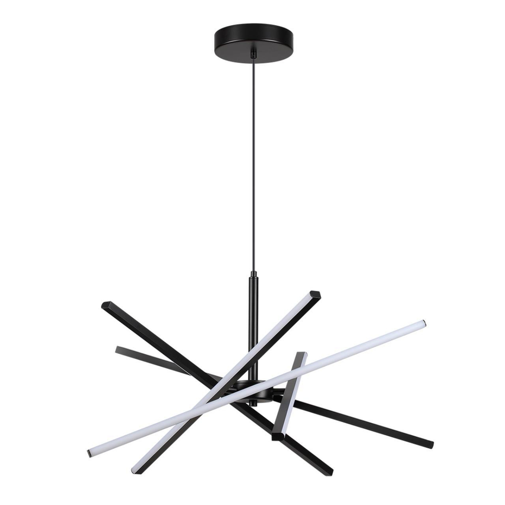 6563/60L LEDIO LN25 234 черный//металл/ Подвесной светильник 4000K LED 60W 220V PARKER