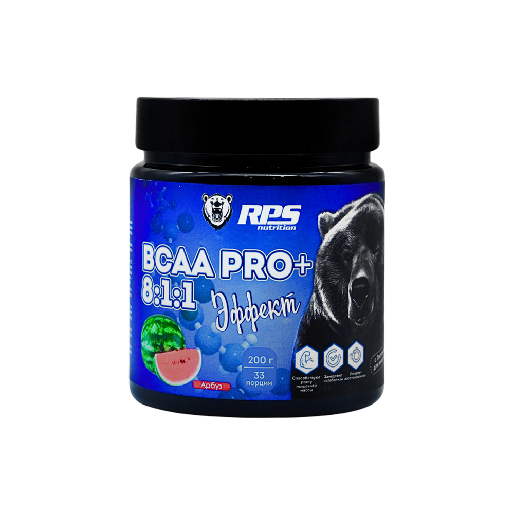 BCAA (8:1:1) 200г БАНКА RPS NUTRITION