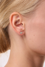 Серьги пусеты Light Yellow S