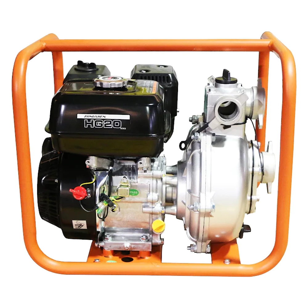 Zongshen HG 20 бензиновая мотопомпа 6 л.с, 500 л/мин, диаметр 50 мм, 1T90SHG20
