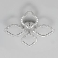 Citilux Ромби CL236040R LED Люстра с пультом Белая