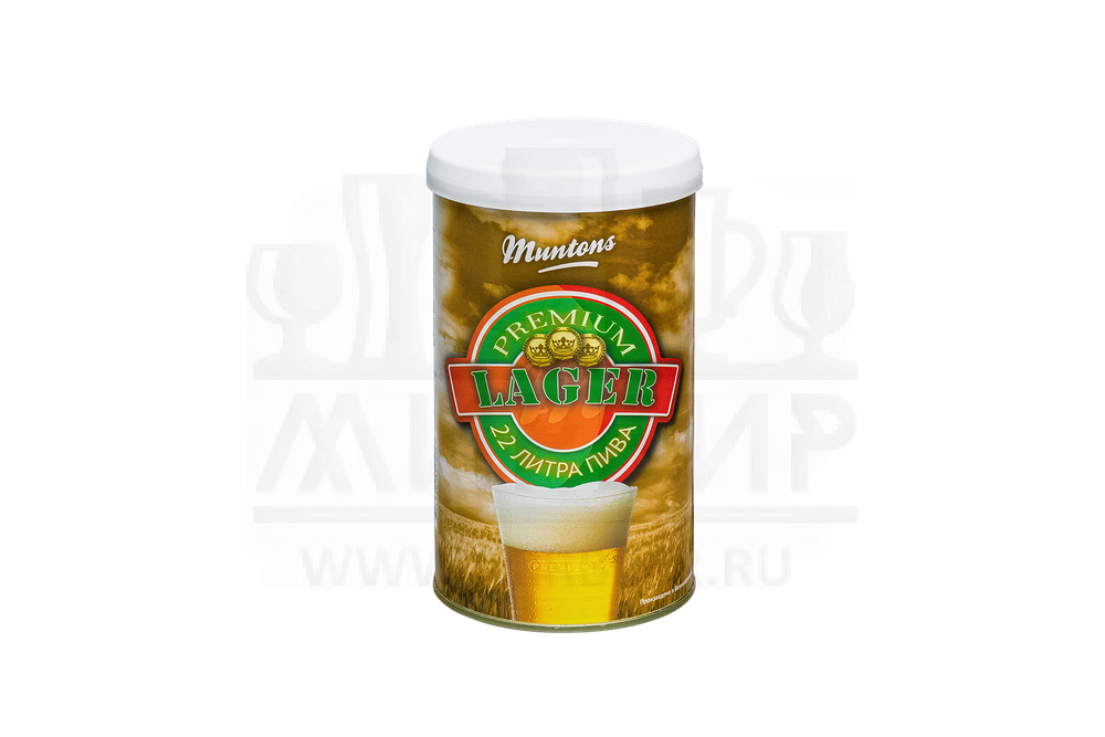 Солодовый экстракт Muntons "Lager", 1,5 кг