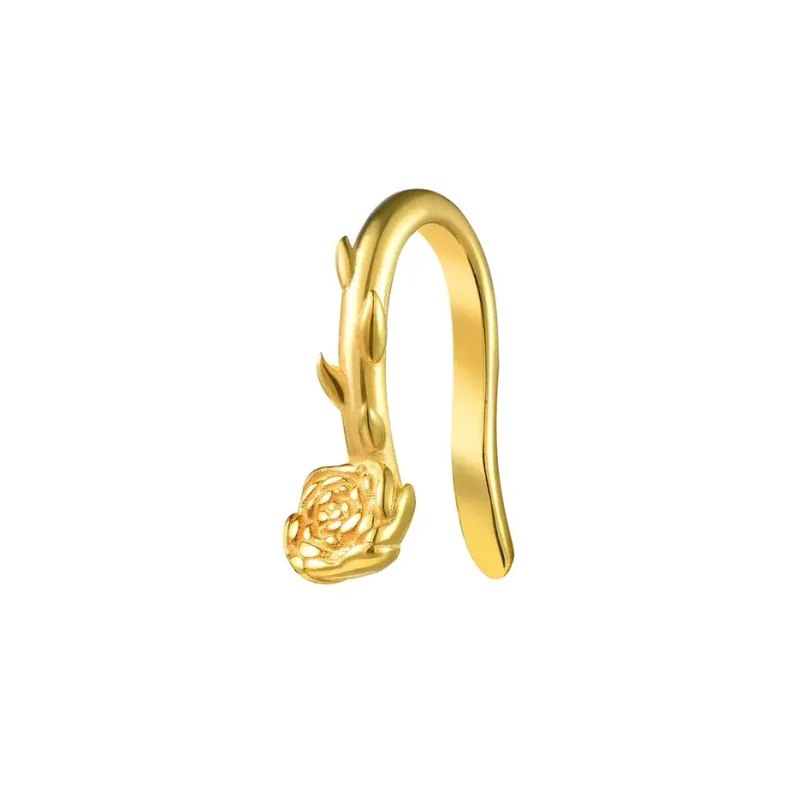 Кафф на губы Шипы Напоказ – Золото