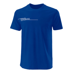 Мужское теннисное поло Wilson T-Shirt Men - Blue