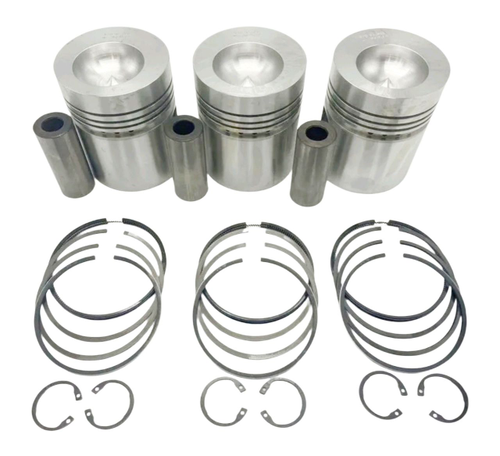Поршневая группа к-т Д2500 STD T / 4 кан. / 91.48 (3 поршня+3 пальца+3 компл. колец)