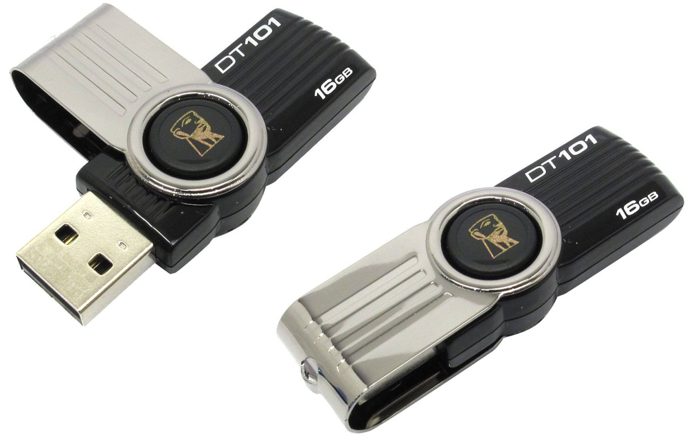 USB Флешка 32GB Kingston DT101 G2, USB 3.0, черная