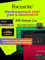 Внешняя звуковая карта Focusrite Scarlett 4i4 4th Gen