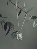 Подвеска Сияй большая родий La Lune