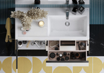 Раковина Roca The Gap Plus 100х46 высокий бортик, 1 отверстие, правая 3270ME004