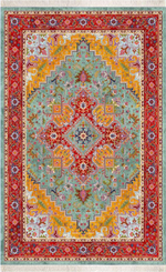 Иранский ковер из искусственного шелка Rokhbaft T1088 Иран