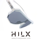 Спортивные очки HILX Newblood Shiny Crystal Grey / Black Mirror Lens