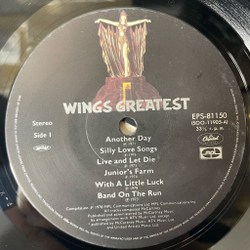 Винтажная виниловая пластинка LP Paul McCartney Wings Greatest Hits Silly Love Songs (Japan 1978) (No Obi)