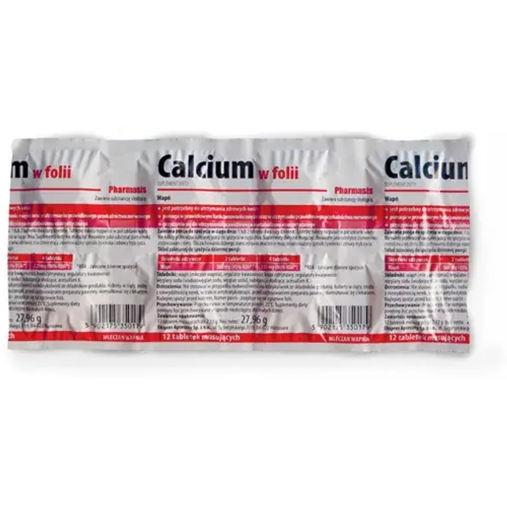 Pharmasis Calcium - 12 шипучих таблеток