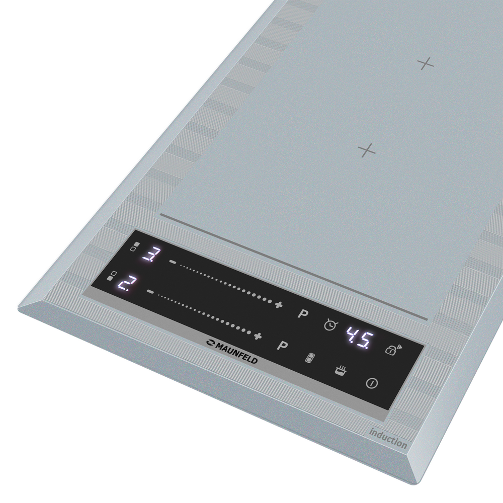 Встраиваемая индукционная варочная панель Maunfeld CVI292S2FMBL LUX
