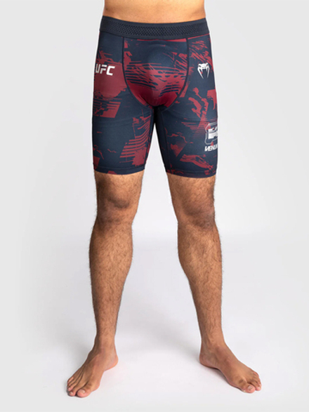 Шорты компрессионные Venum UFC Zenith Fight Week Navy Blue/Burgundy/Silver