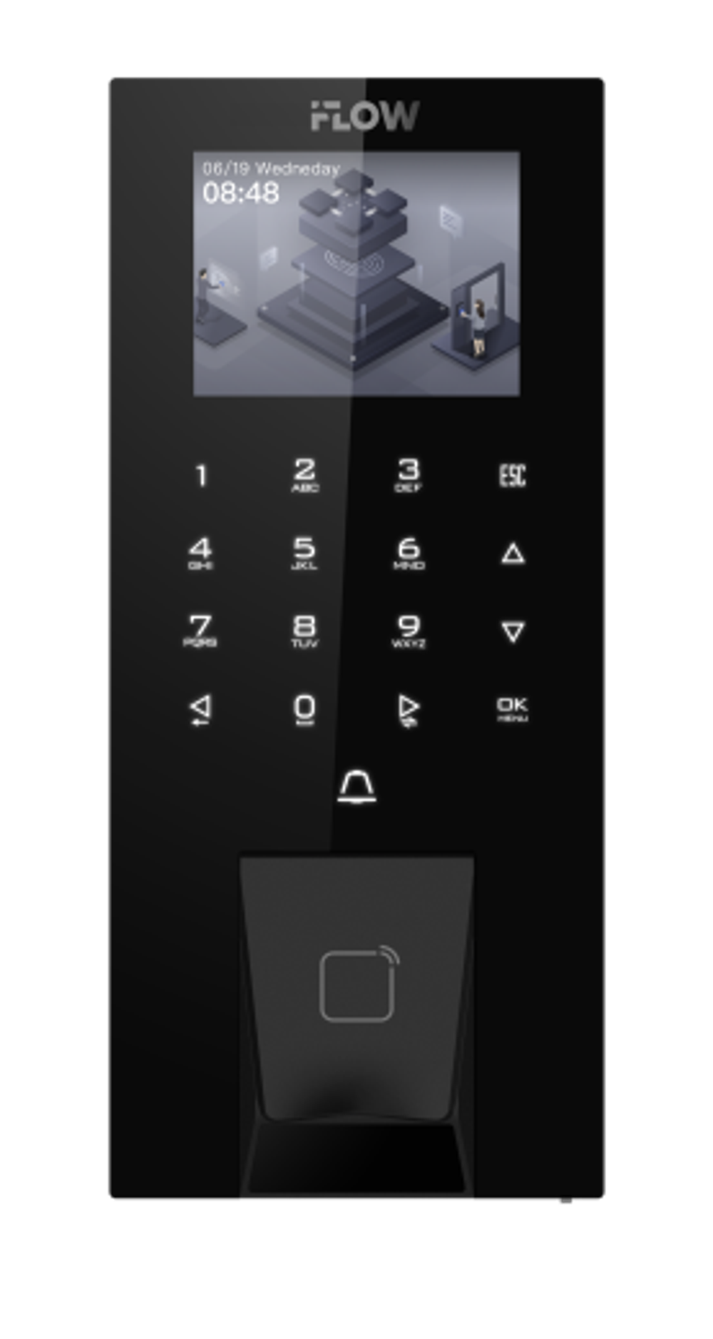 F-KD-2417PMFQKBWE1 Автономный контроллер с поддержкой PoE