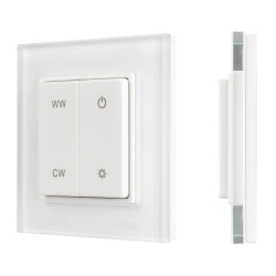 Панель SMART-P49-MIX-G-SUF (3V, 1 зона, Knob, 2.4G) (Arlight, Пластик) 032985