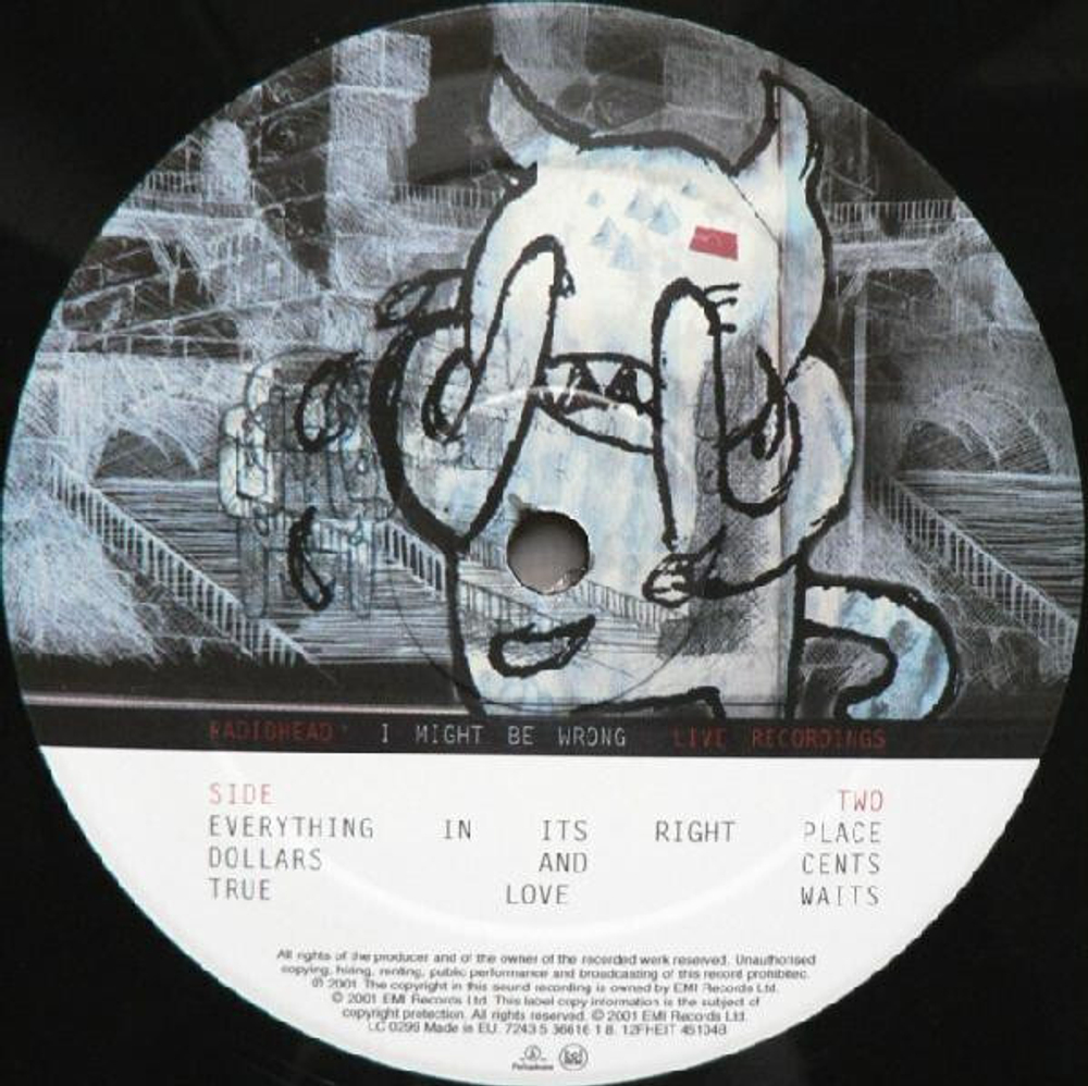 Radiohead / I Might Be Wrong - Live Recordings (12" Vinyl EP)