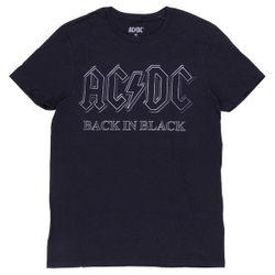 Футболка AC/DC - Back in Black (контур)