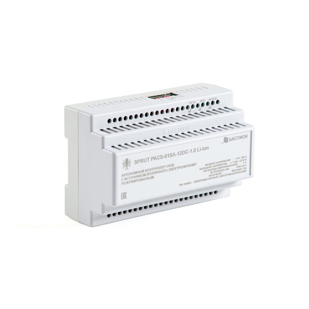 SPRUT PACS-01SA-12DC-1.0 Li-ion бесперебойный контроллер Бастион