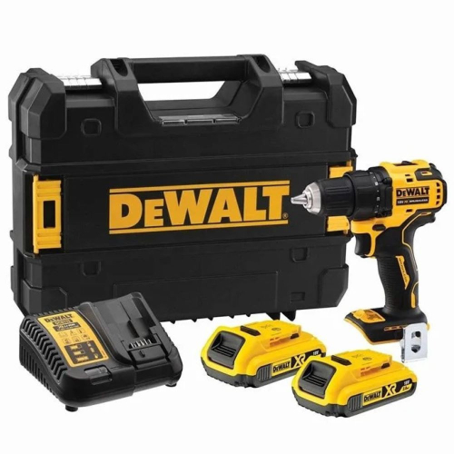 Дрель-шуруповерт аккумуляторная Dewalt DCD708D2T-QW