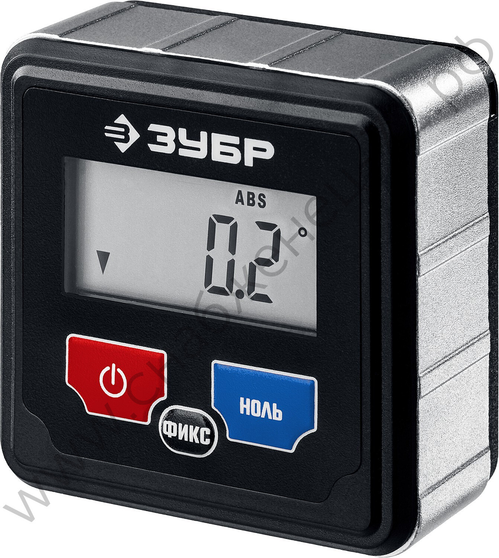 ЗУБР МИКРО, 4 Х 90°, ±0.1, электронный уровень-уклономер, Профессионал (34743)