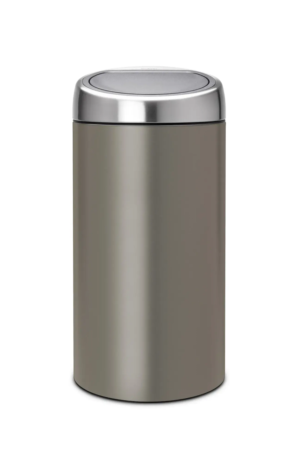 Brabantia Контейнер для мусора Touch Bin 2x20 л платиновый