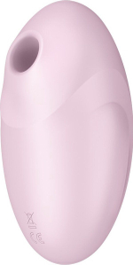 Розовый вакуум-волновой стимулятор с вибрацией Vulva Lover 3
