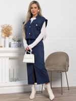 Юбка Мэддис (синяя) Ю15034-39М LT Collection