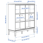 Гардероб - IKEA IDANÄS /ИДАНАС ИКЕА, 135х121х50 см, белый