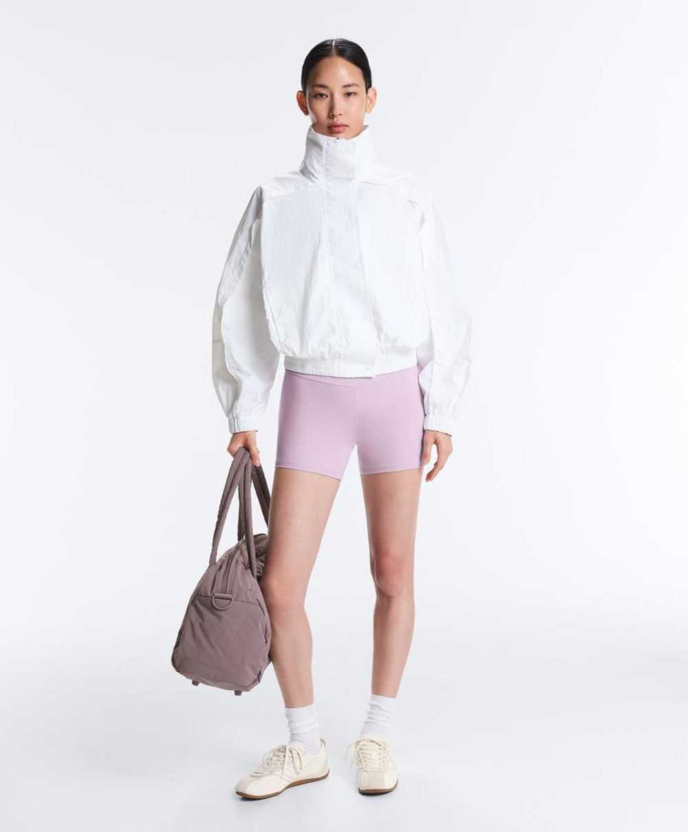 OYSHO Велосипедки Comfortlux с высокой посадкой длиной 10 см, сиреневый