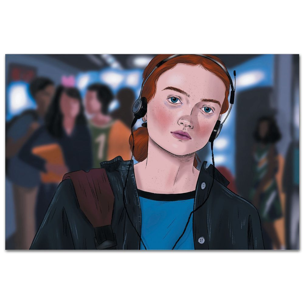 Макс из сериала «Очень странные дела»