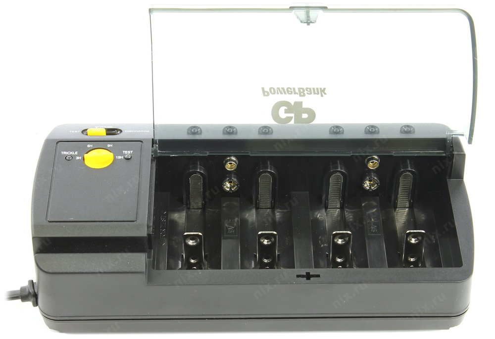 Зарядное уст-во GP &lt;GPPB320GS-2CR1&gt; PowerBank (NiMh, AA/AAA/D/C/9V)