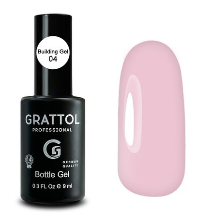 Grattol Bottle Gel - Гель во флаконе с кистью 04, 9мл