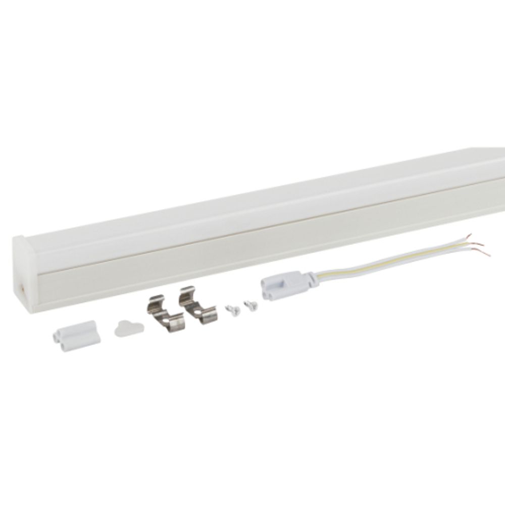 Линейный светодиодный светильник комплект ЭРА LLED-04-0-40K-104 4Вт 4000K L300мм с сетевым шнуром