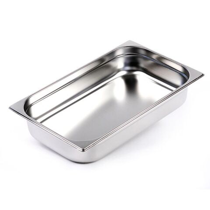 Гастроемкость из нержавеющей стали GN 1/1 530х325х100 мм, Luxstahl, Китай, га04