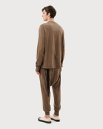 RICK OWENS DRKSHDW БРЮКИ СЕРЫЕ LIDO PRISONER DRAWSTRING